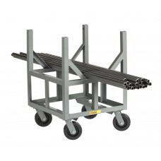 Little Giant Heavy-Duty Ergonomic Shelf Truck ERG-2436-8PYBK Shelves Flush 24 x 36, 3,600 lb. Capacity
