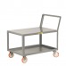 Little Giant Low Deck Shelf Truck LK-2436-5PYBK - Sloped Handles Flush Top 24 x 36