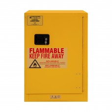 Durham 1012M-50 Flammable Storage Cabinet - 12 Gallon, Manual Door (23" x 18" x 35")