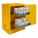Durham 1012MA-50 Flammable Storage Cabinet - 24 Aerosol Can, Manual Door (23" x 18" x 35")