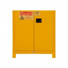 Durham 1030ML-50 Flammable Storage Cabinet -  30 Gallon, Manual Door (43" x 18" x 50")