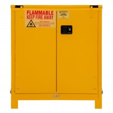 Durham 1030SL-50 Flammable Storage Cabinet, 30 Gallon, Self Closing Door (43" x 18" x 51-3/8")