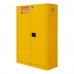 Durham 1045M-50 Flammable Storage Cabinet, 45 Gallon, Manual Door (43" x 18" x 65")