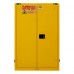 Durham 1045S-50 Flammable Storage Cabinet, 45 Gallon, Self Closing Door (43" x 18" x 66-3/8")