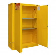 Durham 1045S-50 Flammable Storage Cabinet, 45 Gallon, Self Closing Door (43" x 18" x 66-3/8")