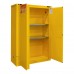 Durham 1045S-50 Flammable Storage Cabinet, 45 Gallon, Self Closing Door (43" x 18" x 66-3/8")
