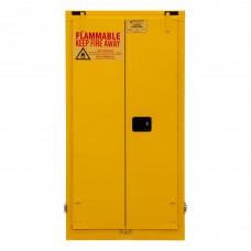 Durham 1055SDSR-50 Flammable Storage Cabinet, 55 Gallon, Self Closing Door (34" x 34" x 66-3/8")