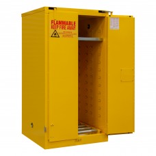 Durham 1055SDSR-50 Flammable Storage Cabinet, 55 Gallon, Self Closing Door (34" x 34" x 66-3/8") Durham 1055SDSR-50 Flammable Storage Cabinet, 55 Gallon, Self Closing Door (34" x 34" x 66-3/8")