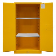 Durham 1060M-50 Flammable Storage Cabinet, 60 Gallon, Manual Door (34" x 34" x 65") Durham 1060M-50 Flammable Storage Cabinet, 60 Gallon, Manual Door (34" x 34" x 65")