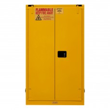 Durham 1060S-50 Flammable Storage Cabinet, 60 Gallon, Self Closing Door (34" x 34" x 66-3/8") Durham 1060S-50 Flammable Storage Cabinet, 60 Gallon, Self Closing Door (34" x 34" x 66-3/8")