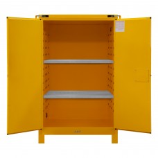 Durham 1090SL-50 Flammable Storage Cabinet, 90 Gallon, Self Closing Door (44" x 34" x 72-3/8") Durham 1090SL-50 Flammable Storage Cabinet, 90 Gallon, Self Closing Door (44" x 34" x 72-3/8")