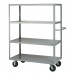 Little Giant Multi-Shelf Truck 4M-3048-6PH, 30 x 48 with 4 Flush Shelves