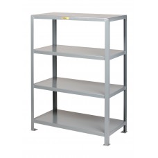 Little Giant Heavy-Duty Welded Steel Shelving 4SH-2460-72, 4 Shelves 24 x 60 x 72 Little Giant Heavy-Duty Welded Steel Shelving 4SH-2460-72, 4 Shelves 24 x 60 x 72