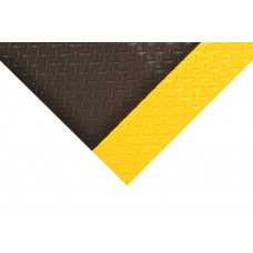 NoTrax 737 Diamond Plate Runner  5'X75' - YELLOW/BLACK