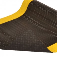 NoTrax 737 Diamond Plate Runner  5'X75' - YELLOW/BLACK