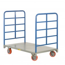 Little Giant Double End Rack Platform Truck DR-2448-6PY Steel Deck 24 x 48