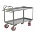 Little Giant Heavy-Duty Ergonomic Shelf Truck ERGL-3048-8PYBK Lip Shelves 30 x 48, 3,600 lb. Capacity