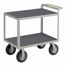 Little Giant Instrument Cart with Hand Guard G-2436-9PM Flush Shelves 24 x 36 Pnuematic Wheels Little Giant Instrument Cart with Hand Guard G-2436-9PM Flush Shelves 24 x 36 Pnuematic Wheels