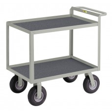 Little Giant Instrument Cart with Hand Guard GL-2448-9PM Lip Shelves 24 x 48 Pnuematic Wheels Little Giant Instrument Cart with Hand Guard GL-2448-9PM Lip Shelves 24 x 48 Pnuematic Wheels