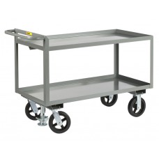 Little Giant Merchandise Collector GL-2448-8MRFL Lip Shelves 24 x 48 Polyurethane Wheels Little Giant Merchandise Collector GL-2448-8MRFL Lip Shelves 24 x 48 Polyurethane Wheels