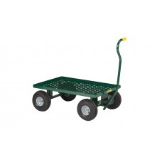 Little Giant Nursery Wagon LWP-2436-10P-G - Perforated Steel Deck Pnuematic Wheels 24 x 36 Little Giant Nursery Wagon LWP-2436-10P-G - Perforated Steel Deck Pnuematic Wheels 24 x 36