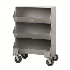 Little Giant Mobile Storage Bins MS1-1532-6PH, 3 Openings Little Giant Mobile Storage Bins MS1-1532-6PH, 3 Openings