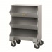 Little Giant Mobile Storage Bins MS1-1532-6PH, 3 Openings