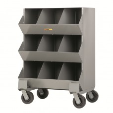Little Giant Mobile Storage Bins MS3-1532-6PH, 9 Openings Little Giant Mobile Storage Bins MS3-1532-6PH, 9 Openings