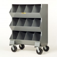 Little Giant Mobile Storage Bins MS4-1532-6PH, 12 Openings Little Giant Mobile Storage Bins MS4-1532-6PH, 12 Openings