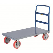 Little Giant Heavy-Duty Platform Trucks NBB-2436-8PYBK, 24 x 36 Little Giant Heavy-Duty Platform Trucks NBB-2436-8PYBK, 24 x 36