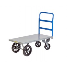 Little Giant Extra Heavy-Duty Platform Truck NBH-3060-MR Rubber Tired Wheels 30 x 60 Little Giant Extra Heavy-Duty Platform Truck NBH-3060-MR Rubber Tired Wheels 30 x 60