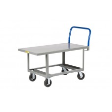 Little Giant Ergonomic Work Height Platform Truck RNB-3048-6MR, 30 x 48 Little Giant Ergonomic Work Height Platform Truck RNB-3048-6MR, 30 x 48