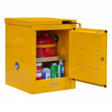 Durham 1004S-50 Flammable Storage Cabinet - 4 Gallon, Self Closing Door (17-3/8" x 18-1/8" x 23-3/8") Durham 1004S-50 Flammable Storage Cabinet - 4 Gallon, Self Closing Door (17-3/8" x 18-1/8" x 23-3/8")