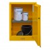 Durham 1012M-50 Flammable Storage Cabinet - 12 Gallon, Manual Door (23" x 18" x 35")