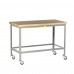 Little Giant Butcher Block Top Table Open Base WT-2436-3R, 24 x 36