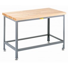 Little Giant Butcher Block Top Table Lower Shelf WT-2424-LL, 24 x 36 Little Giant Butcher Block Top Table Lower Shelf WT-2424-LL, 24 x 36