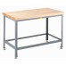 Little Giant Butcher Block Top Table Lower Shelf WT-2436-LL, 24 x 36