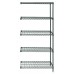 AD54-1236P-5 Add-On Unit, 5 shelf 12" x 36" x 54" - Proform