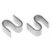 S-HOOKSS Eight S-Hooks - Stainless Steel Finish