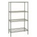 Quantum WR54-1448P Wire Shelving (4 Shelf) 14" x 48" x 54" - Proform