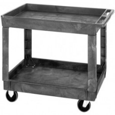 Plastic Service Cart PC4026-33 (40" x 26" x 32-1/2") 2 Shelves Plastic Service Cart PC4026-33 (40" x 26" x 32-1/2") 2 Shelves