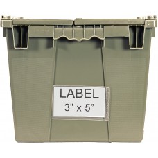 QDL-2115 Adhesive clear label holder & insert (Package of 24) QDL-2115 Adhesive clear label holder & insert (Package of 24)