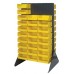 Quantum Bin Rack Single Sided Free Standing QDS-3666H (36" x 66") Bins Not Included