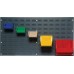 Quantum Bin Panel - QLP-3619 (36"W x 19"H Louvered Panel) Bins Not Included