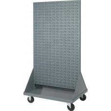 Quantum Bin Rack Double Sided Mobile QMD-36H (36" x 72") Bins Not Included Quantum Bin Rack Double Sided Mobile QMD-36H (36" x 72") Bins Not Included