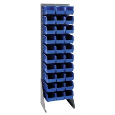 Quantum Bin Rack Single Sided Free Standing QSS-1866H (18" x 66") Bins Not Included Quantum Bin Rack Single Sided Free Standing QSS-1866H (18" x 66") Bins Not Included