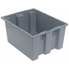 Quantum Stack and Nest Tote SNT190 (19-1/2" x 15-1/2" x 10") - Sold in Ctn. of 6 ea.