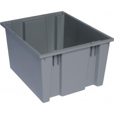 Quantum Stack and Nest Tote SNT195 (19-1/2" x 15-1/2" x 13") - Sold in Ctn. of 6 ea.