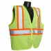 Radians SV22-2ZGM Class 2 Safety Vest (Mesh) Hi-Viz Green, Two-Tone Trim